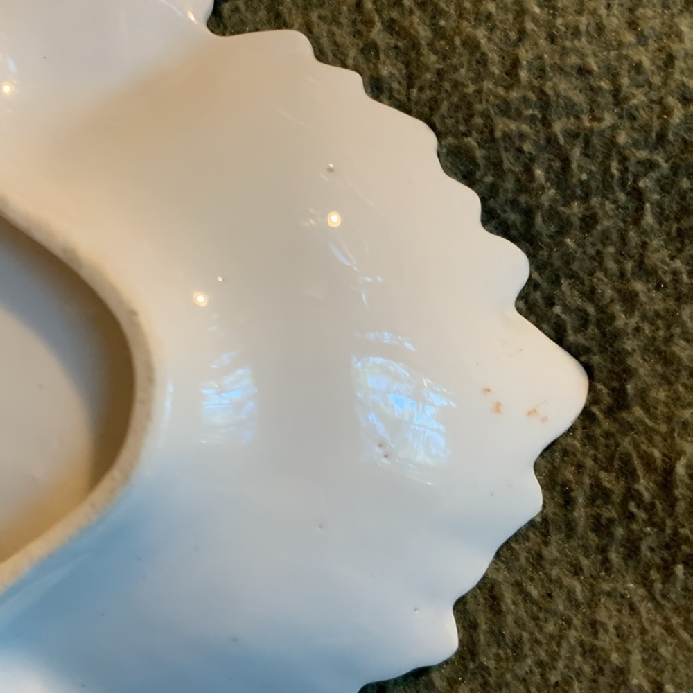 2 Vintage Leuchtenburg German bowls. Sizes approx 7.5” x 5” & 5.5” x 5.75” - Picture 13 of 15